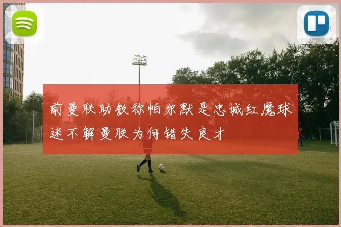 前曼联助教称帕尔默是忠诚红魔球迷不解曼联为何错失良才